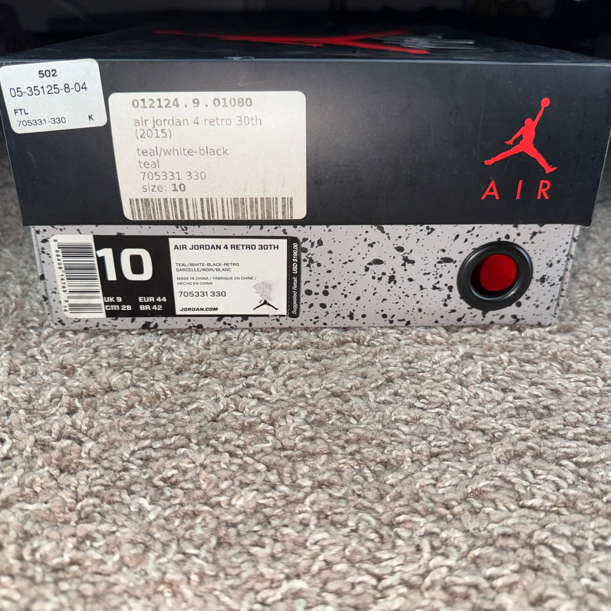 Air Jordan 4 Teal